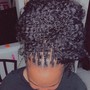 Takedown natural hair