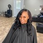 Relaxer sides and back