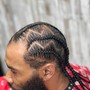 Man Bun 2 Strand Twist