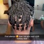 Braids to the back