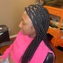 Medium Box Braids (Lower-Back: 52")