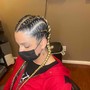 Men Top Cornrows (Fades)