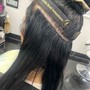 Sew-In and or exposed bead/volume Weft