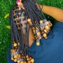 Small Boho Knotless Braids