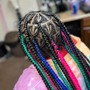 Boho knotless Braids