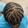 Men Natural Twist (Half Head)