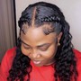 Frontal wig install