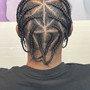 Men’s Straight Back Cornrows