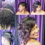 Relaxer Touch Up/Cond/Blow dry /Silk Press