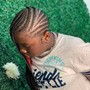 Kids natural Braided styles