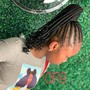 Kids natural Braided styles