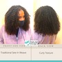 Curly Tapered Lace Hair Replacement