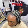 (Full Head) Hair Color & Lightening / Retwist & Style