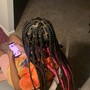 Medium knotless Braids