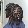 Retwist + Two strand twist