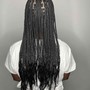 Box Braids ( Mid Back)