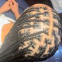 Small Knotless Braids