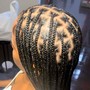 Small Knotless Braids