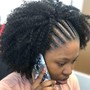 TWO STRAND TWIST Micro Locs Installation