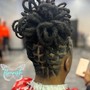 Loc style and retwist