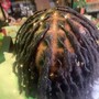 Opalite Crystal Beads Locs / braids