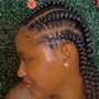 Half Fulani/ Half Sew In