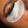 Eyelash Extension Removal and Hybrid or Volume Set