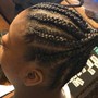 Child block braids