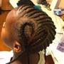 Child block braids