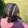 Medium Box Braids