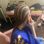 Medium Box Braids