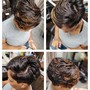 partial retouch (sides and back) short hair