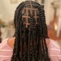 Invisible Locs Waist Length