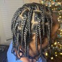 Medium Knotless Braids