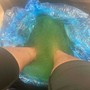 Gel Pedicure, Foot Paraffin treatment