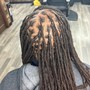 Invisible locs hair included ($50 deposit)