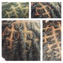 PREP : BRAIDED FOUNDATION/INDIVIDUAL SECTIONING