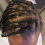 Shaved Sides Loc retwist