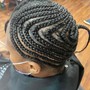 Sew-in/Crochet Braid Down