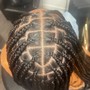 Woman 6 Feed in Cornrows