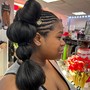 Stylish Updo Ponytails