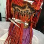 crochet hair (illusion part front line only)