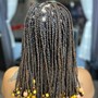 Traditional Goddess Box Braids(Waist Length)