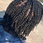 Crochet Braid down