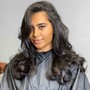 Blowout and Deep Conditioning Treatment