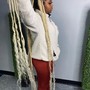 Small straight back Braids