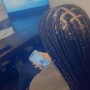 Medium Knotless Braids