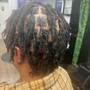 Loc Retwist on short locs