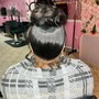 Lace frontal ponytail