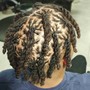 Wash/ retwist w/ basic style(full head) 2 strand twist is add on service